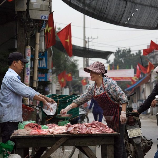 Thai Phu village near Noi Bai International Airport Hanoi, Vietnam